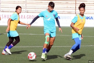महिला फुटबल : नेपालले आज बंगलादेशसँग खेल्दै